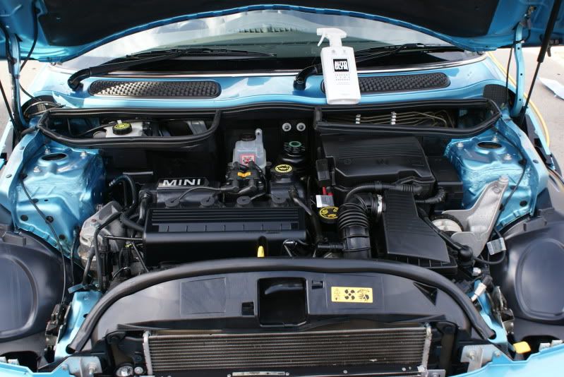 Mini Cooper Engine Bay Detail Detailing World